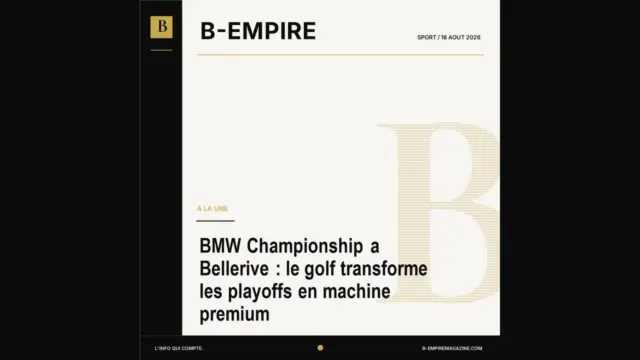 BMW Championship a Bellerive : le golf transforme les playoffs en machine premium