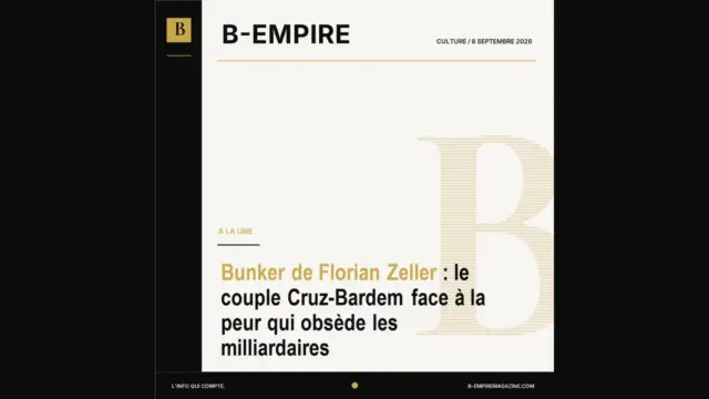 Bunker de Florian Zeller : le couple Cruz-Bardem face à la peur qui obsède les milliardaires