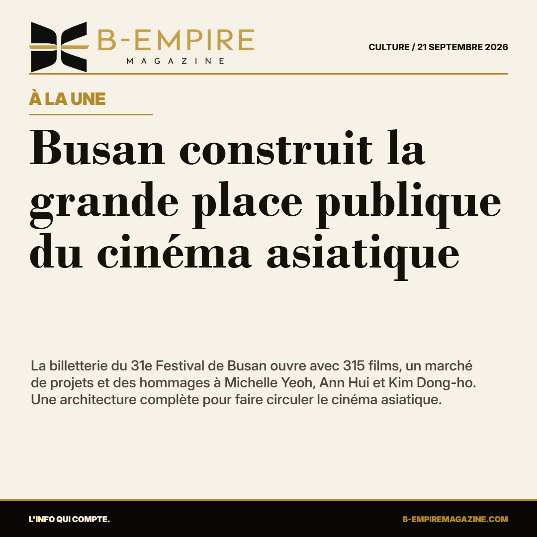 Busan construit la grande place publique du cinéma asiatique