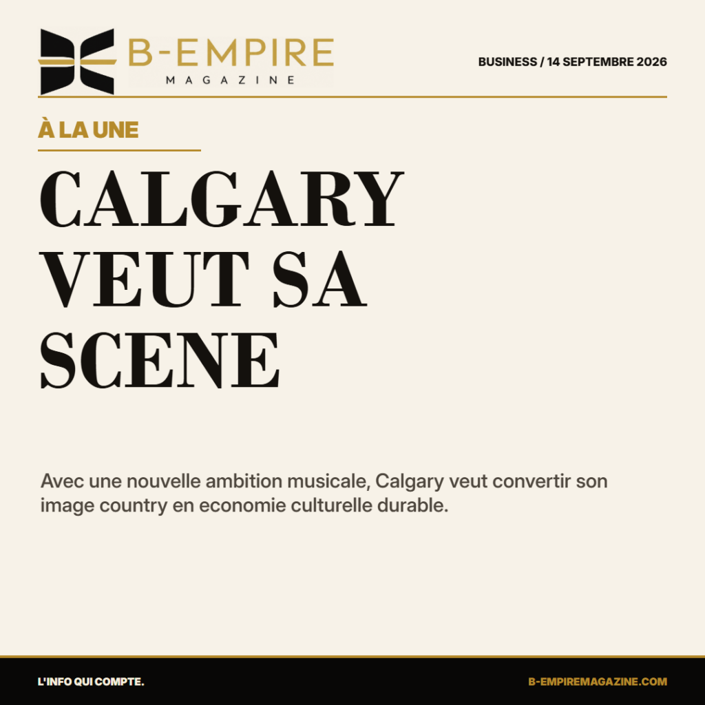 Calgary veut transformer Nashville North en vraie economie musicale
