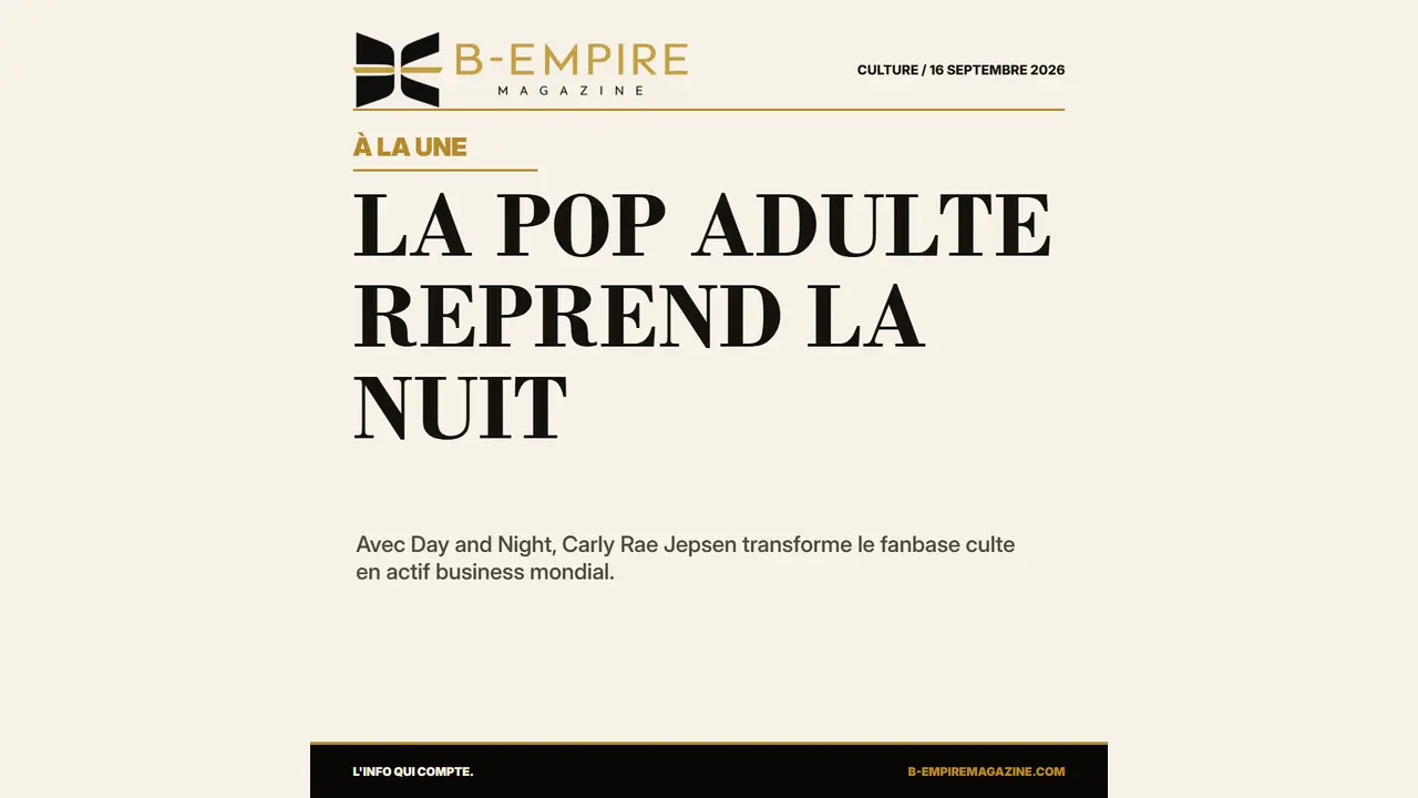 Carly Rae Jepsen : Day and Night transforme la pop adulte en stratégie business
