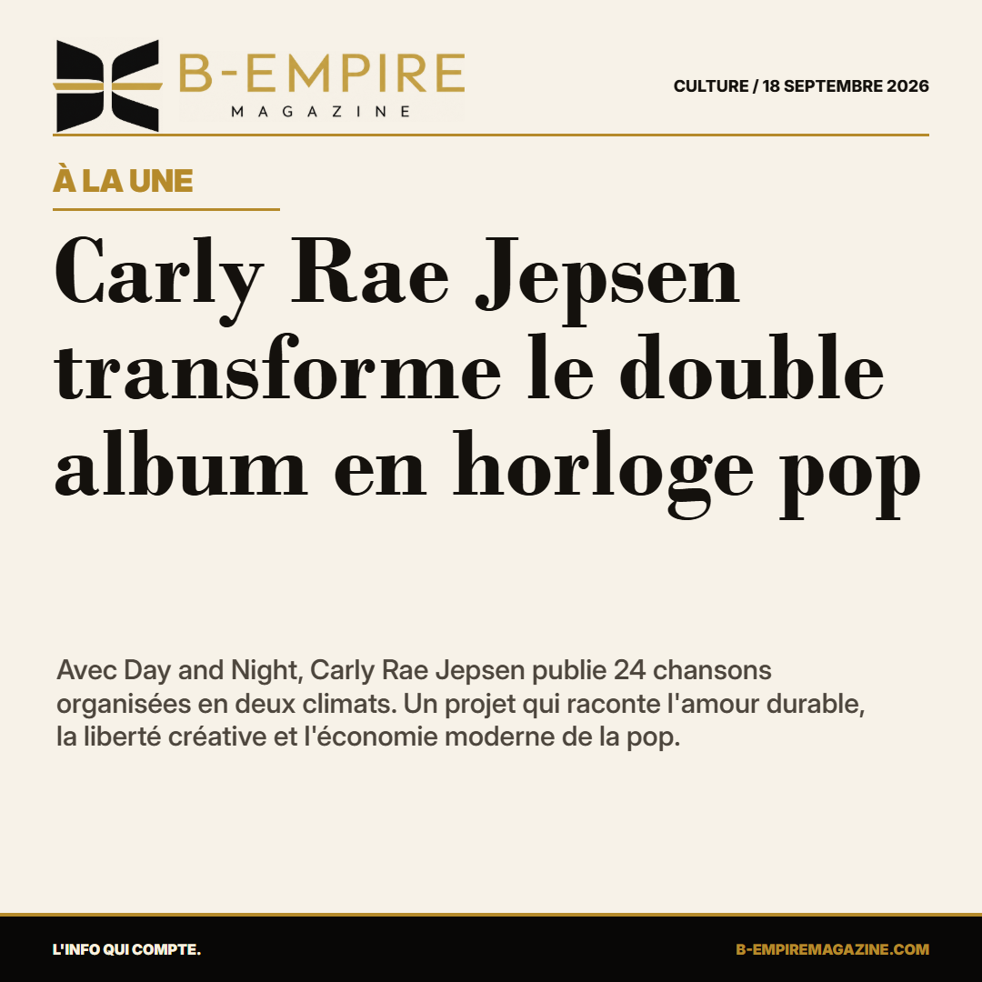 Carly Rae Jepsen transforme le double album en horloge pop