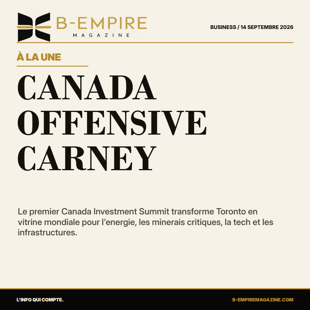 Carney vend le Canada aux investisseurs : la confiance devient un actif strategique