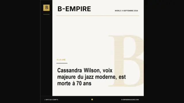 Cassandra Wilson, voix majeure du jazz moderne, est morte à 70 ans