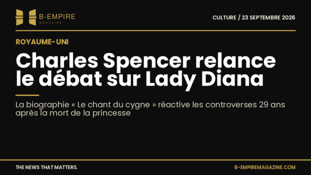 Couverture du livre « Le chant du cygne, Diana, ma sœur » de Charles Spencer sur fond sombre