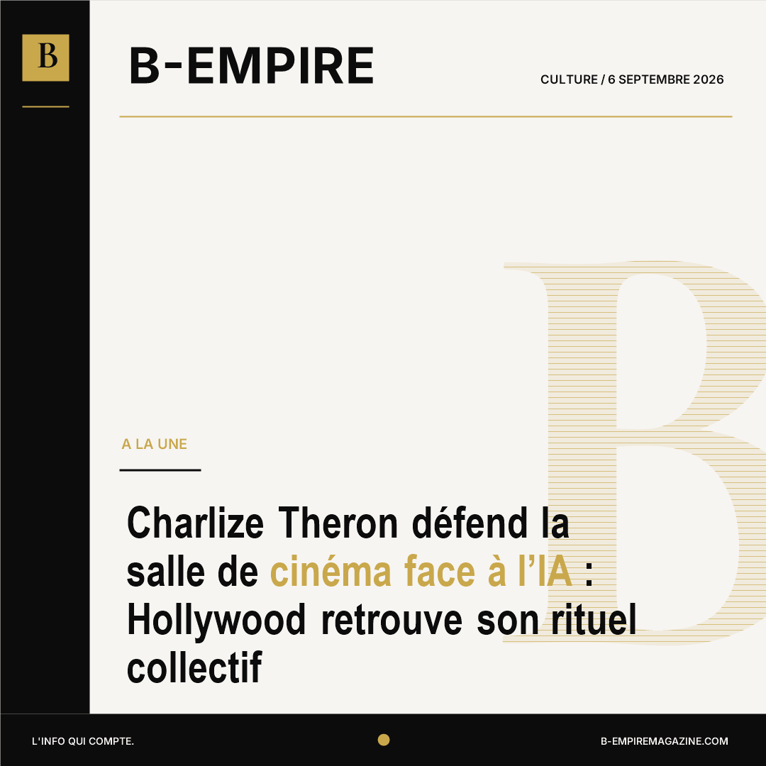 Charlize Theron défend la salle de cinéma face à l’IA : Hollywood retrouve son rituel collectif
