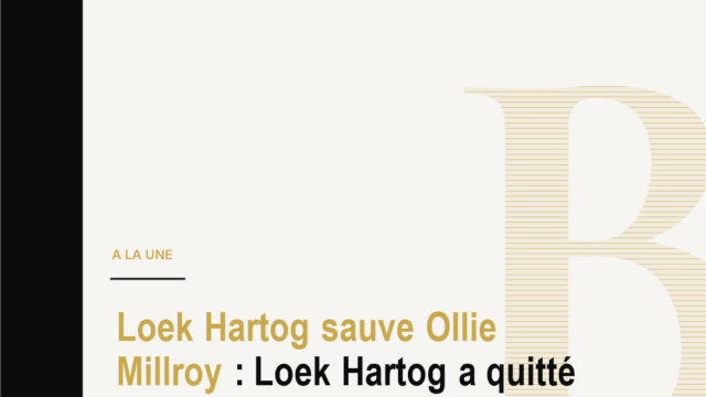 Loek Hartog sauve Ollie Millroy : Loek Hartog a quitté sa Porsche pour sauver Ollie Millroy