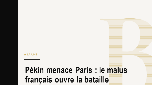 Pékin menace Paris : le malus français ouvre la bataille mondiale de la fast fashion