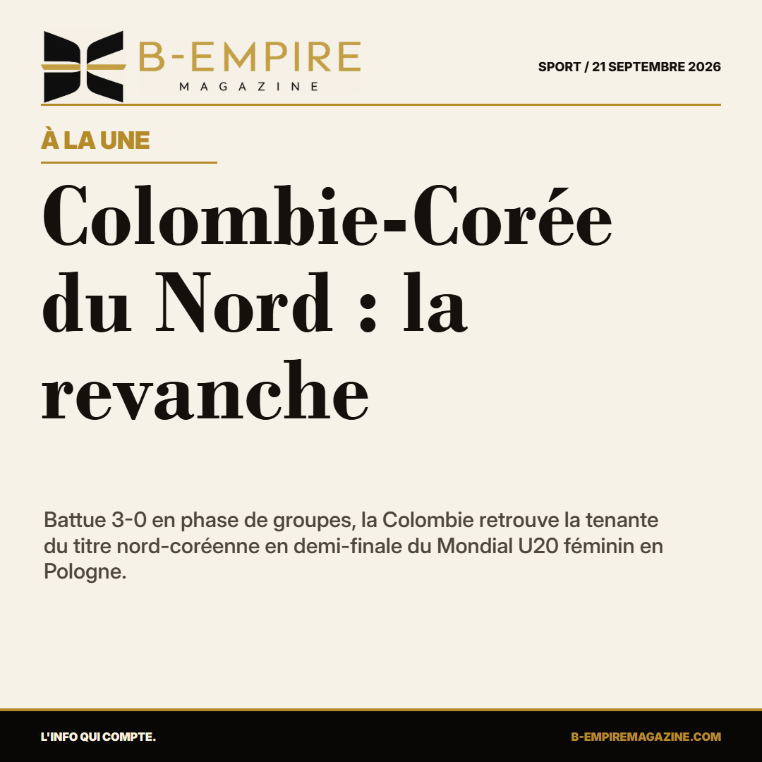 Mondial U20 féminin : la Colombie retrouve la Corée du Nord en demi-finale