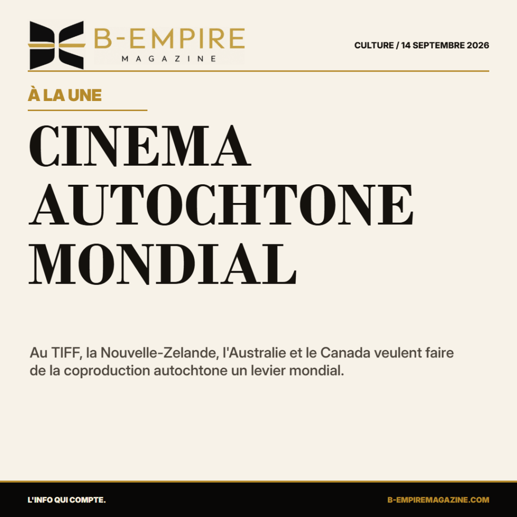Au TIFF, la coproduction autochtone devient une nouvelle puissance du cinema mondial