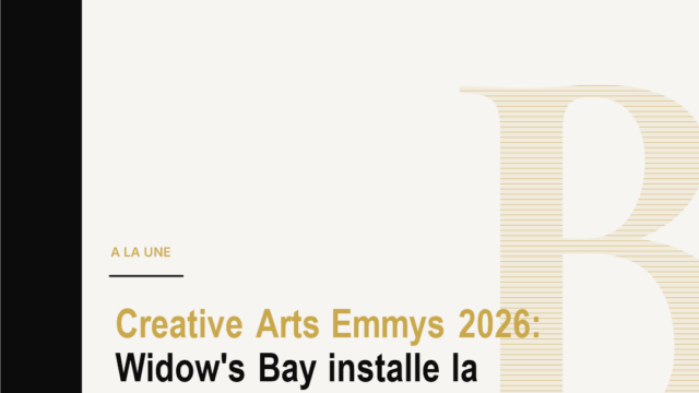 Creative Arts Emmys 2026: Widow's Bay installe la television des mondes