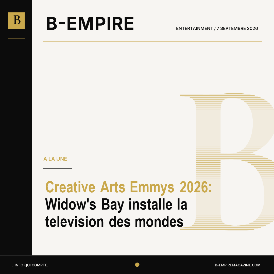 Creative Arts Emmys 2026: Widow's Bay installe la television des mondes