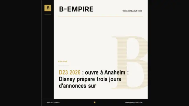 D23 2026 : ouvre à Anaheim : Disney prépare trois jours d'annonces sur