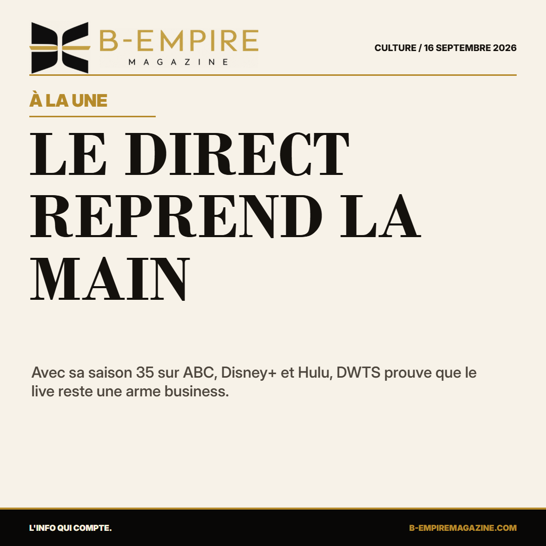 Dancing with the Stars : le direct redevient une arme stratégique pour Disney