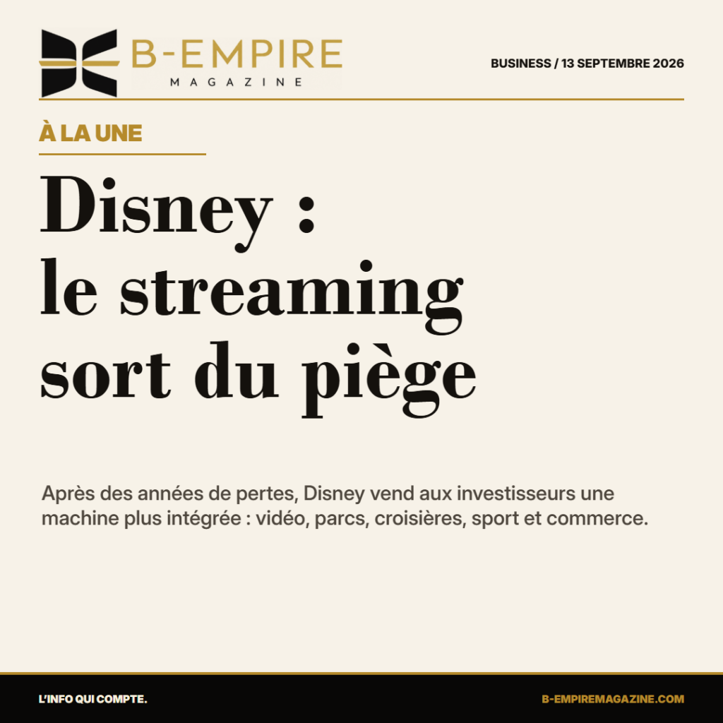 Disney+ rentable : le streaming devient la porte d’entrée d’un empire d’expériences
