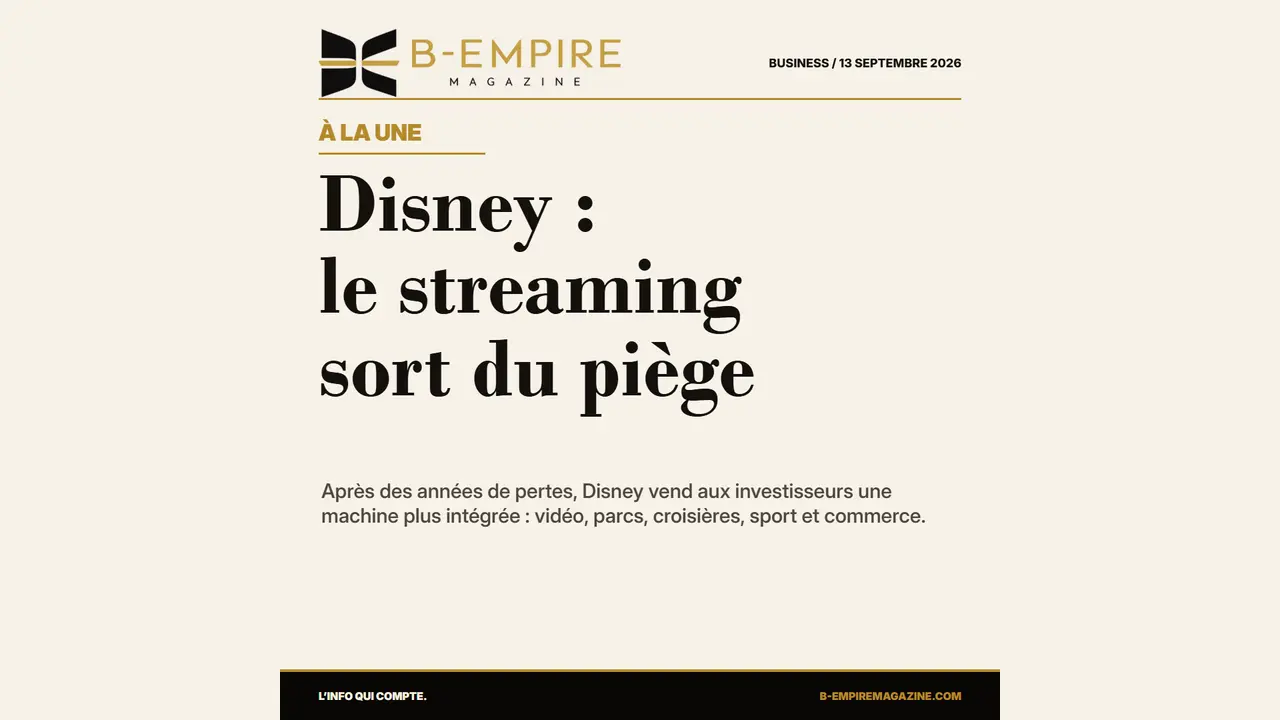 Disney+ rentable : le streaming devient la porte d’entrée d’un empire d’expériences