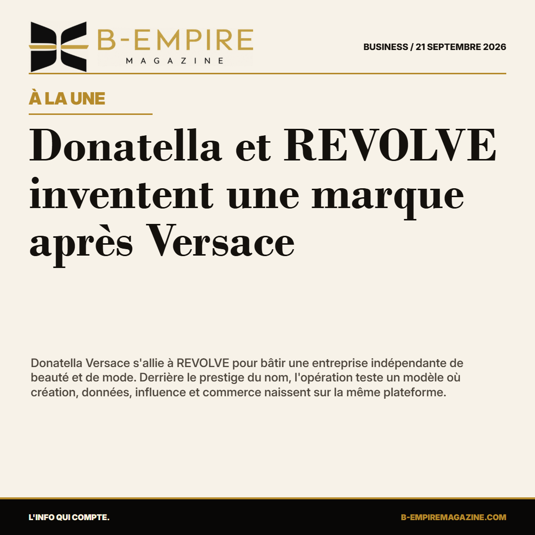 Donatella et REVOLVE : la mode teste une marque née de l'audience