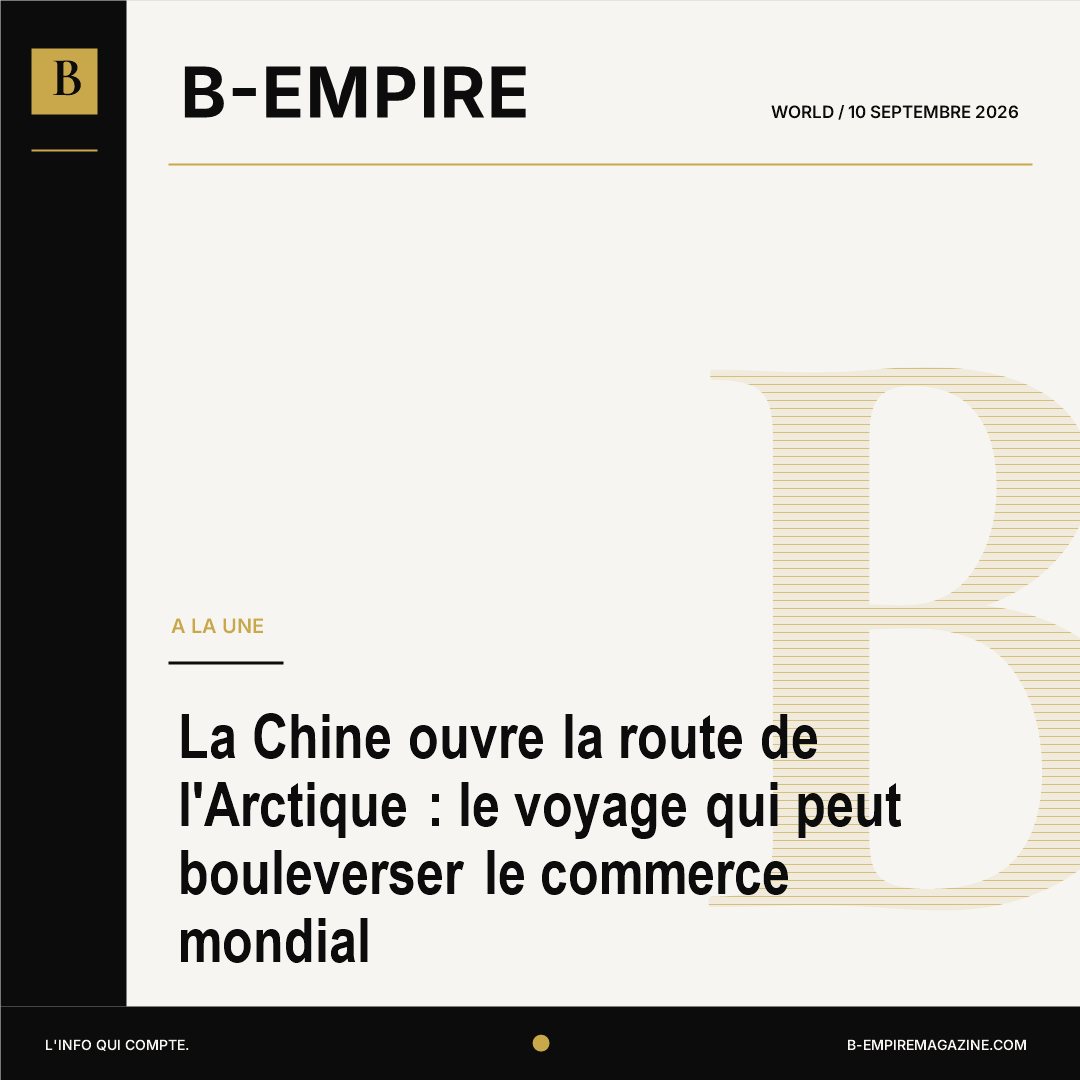 La Chine ouvre la route de l'Arctique : le voyage qui peut bouleverser le commerce mondial