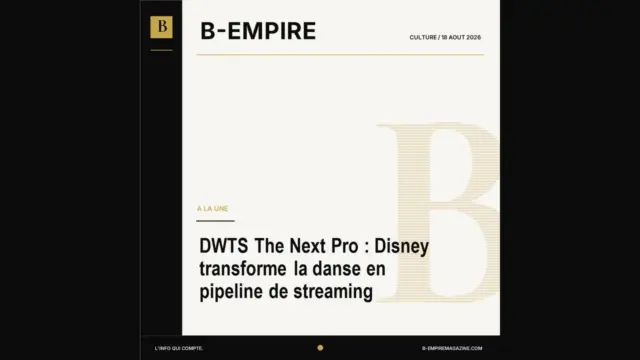 DWTS The Next Pro : Disney transforme la danse en pipeline de streaming