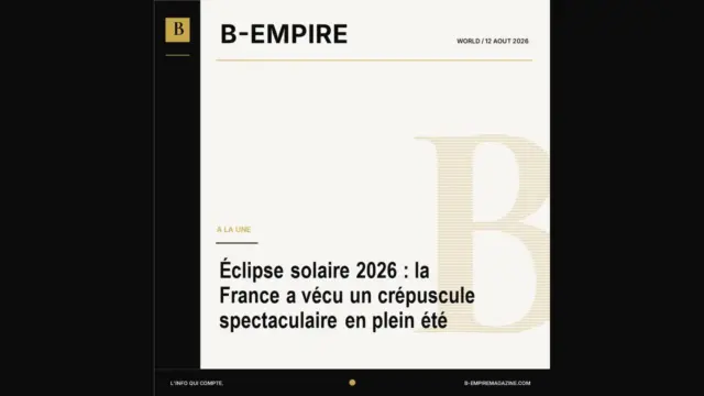 Éclipse solaire 2026 : la France a vécu un crépuscule spectaculaire en plein été