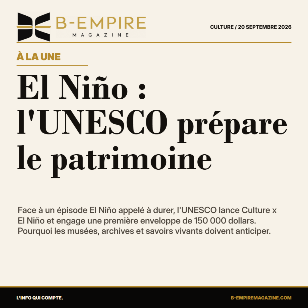 El Niño : l'UNESCO prépare le patrimoine