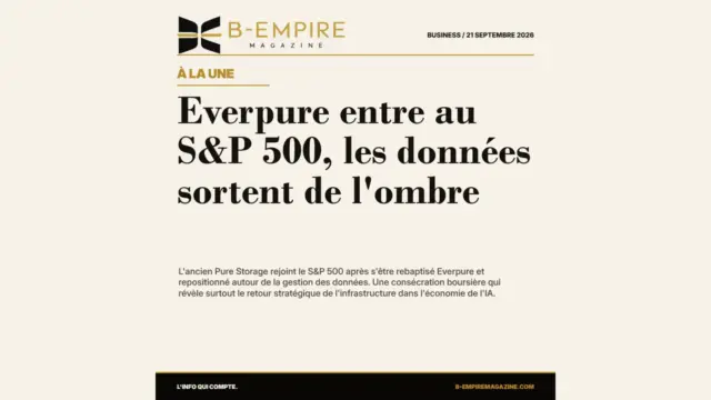 Everpure entre au S&P 500 : l'infrastructure des données revient au centre de l'IA
