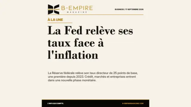 La Fed relève ses taux face à l'inflation