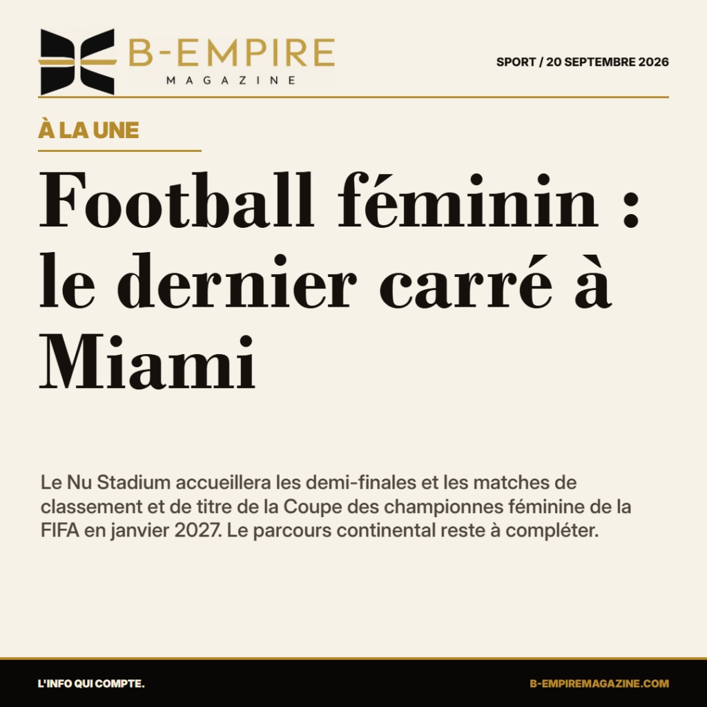 Football féminin : le dernier carré à Miami