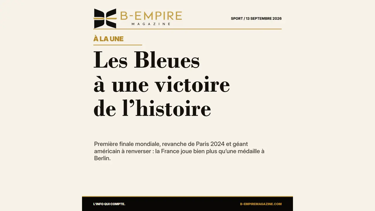 Les Bleues face à l’empire américain : la finale qui peut changer l’histoire