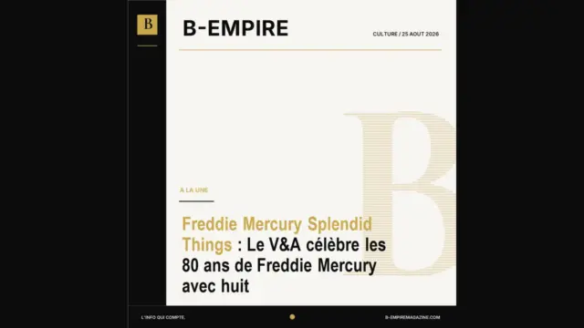 Freddie Mercury Splendid Things : Le V&A célèbre les 80 ans de Freddie Mercury avec huit