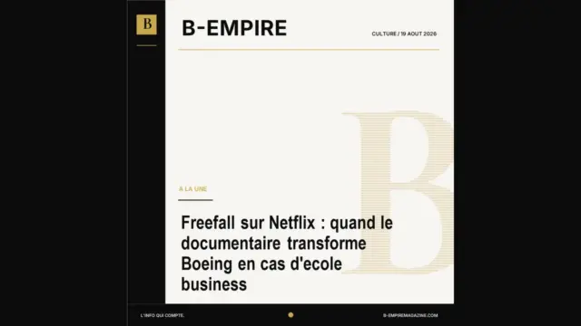 Freefall sur Netflix : quand le documentaire transforme Boeing en cas d'ecole business