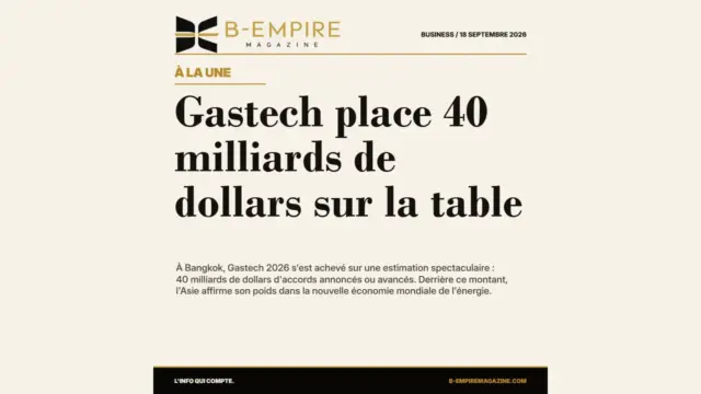Gastech place 40 milliards de dollars sur la table