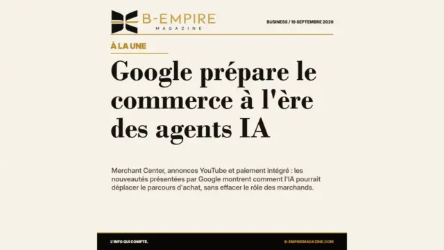 Google prépare le commerce à l'ère des agents IA
