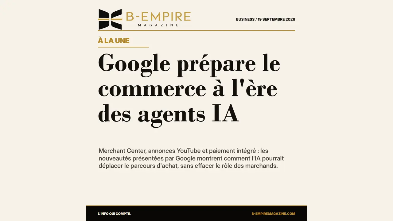 Google prépare le commerce à l'ère des agents IA