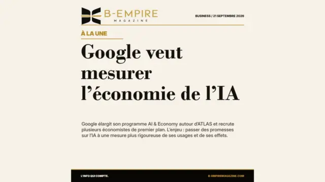 Google renforce son laboratoire pour mesurer l’économie réelle de l’IA