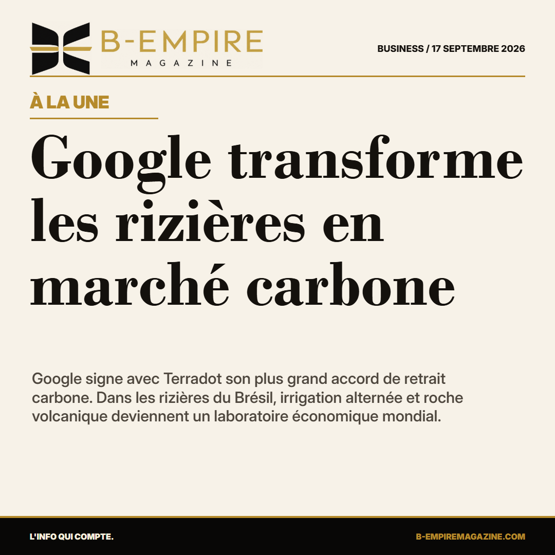 Google transforme les rizières en marché carbone
