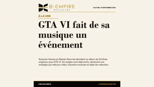 GTA VI fait de sa musique un événement