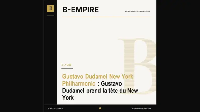Gustavo Dudamel New York Philharmonic : Gustavo Dudamel prend la tête du New York