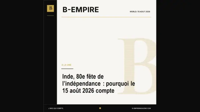 Inde, 80e fête de l’indépendance : pourquoi le 15 août 2026 compte