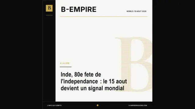 Inde, 80e fete de l'independance : le 15 aout devient un signal mondial