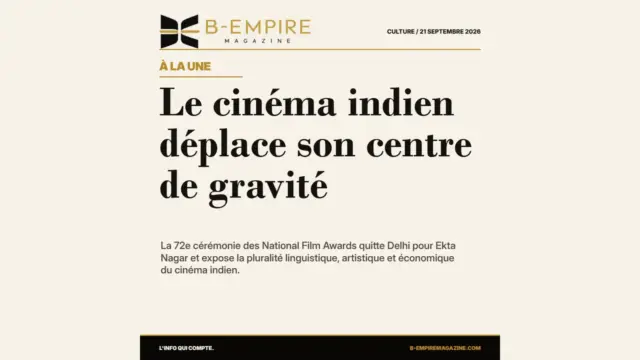 Les prix du cinéma indien quittent Delhi et révèlent plusieurs industries