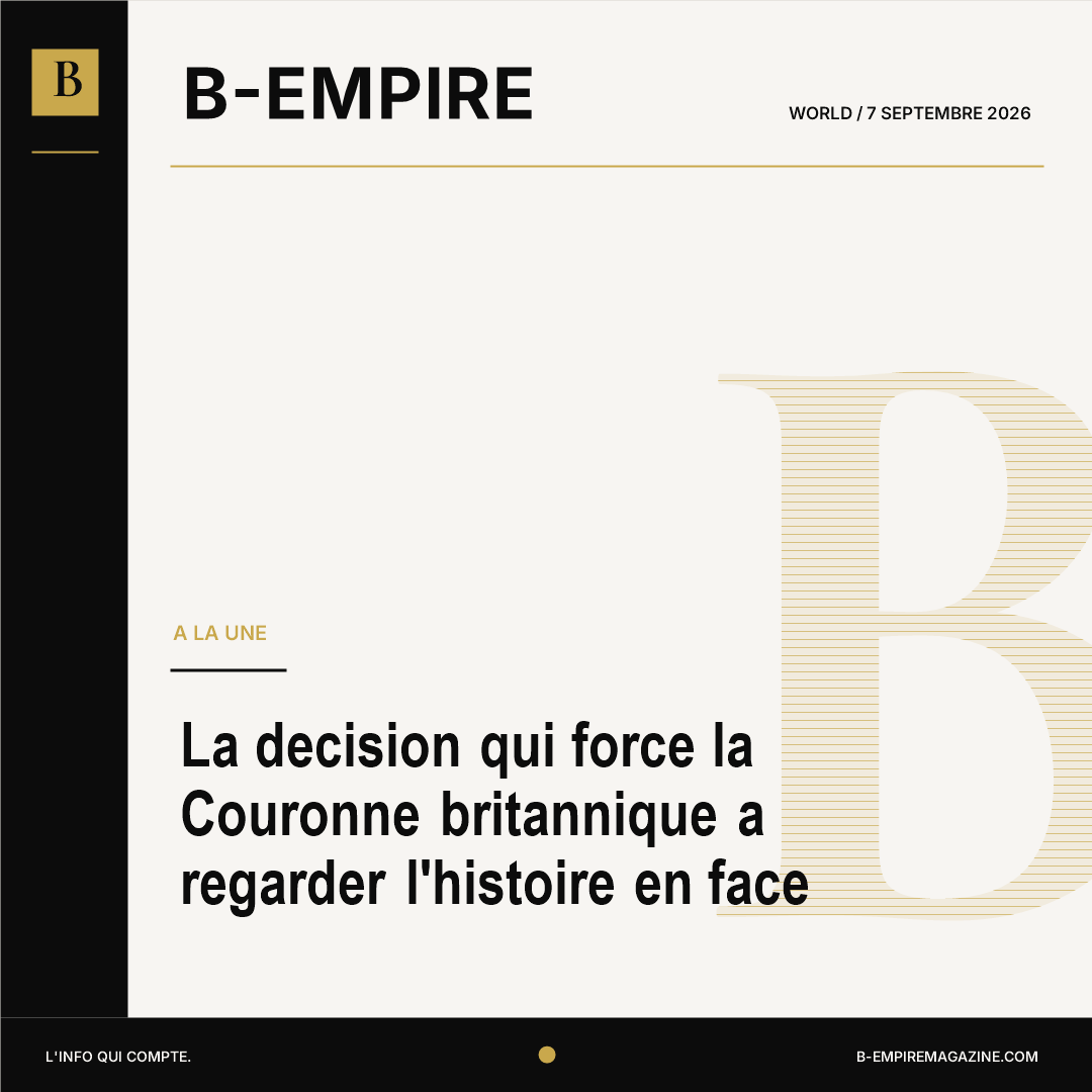 La decision qui force la Couronne britannique a regarder l'histoire en face