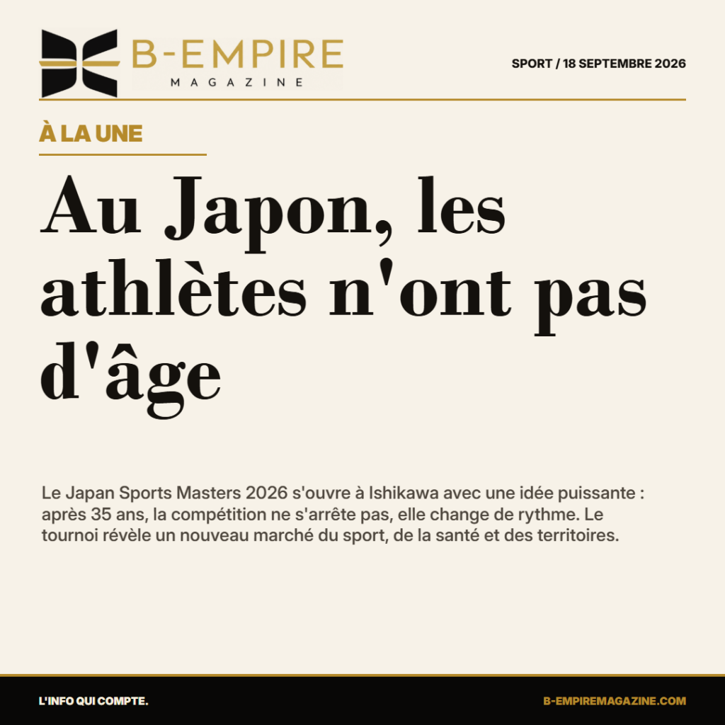 Au Japon, les athlètes n'ont pas d'âge