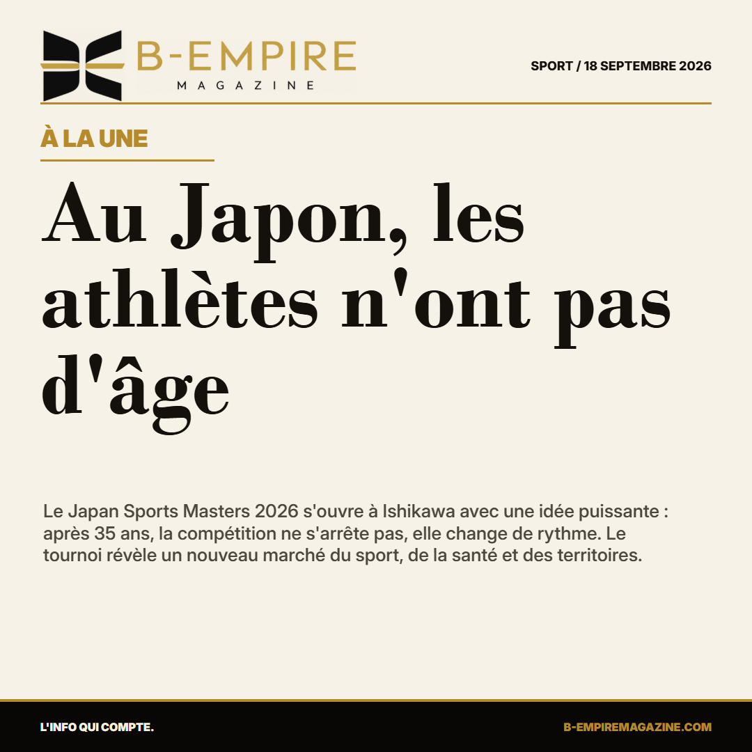 Au Japon, les athlètes n'ont pas d'âge