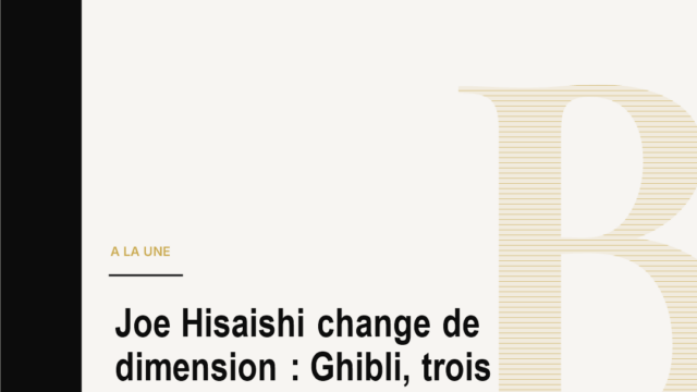 Joe Hisaishi change de dimension : Ghibli, trois records et le monde en ligne de mire