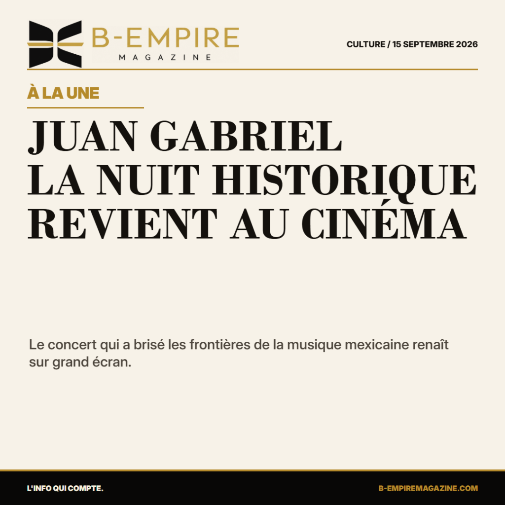 Juan Gabriel au cinéma : la nuit historique que le monde redécouvre