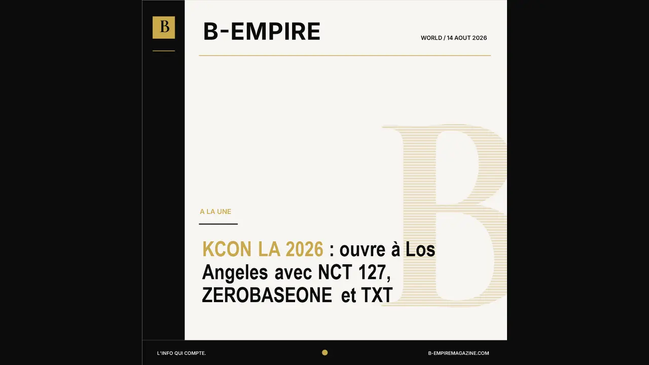 KCON LA 2026 : ouvre à Los Angeles avec NCT 127, ZEROBASEONE et TXT