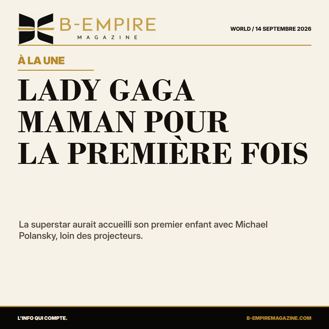 Lady Gaga maman pour la première fois : l’annonce surprise qui bouleverse ses fans