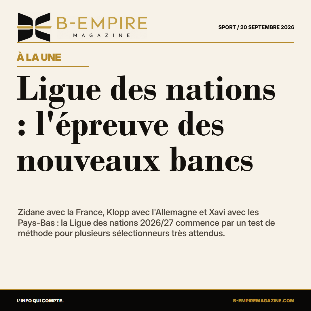 Ligue des nations : l'épreuve des nouveaux bancs