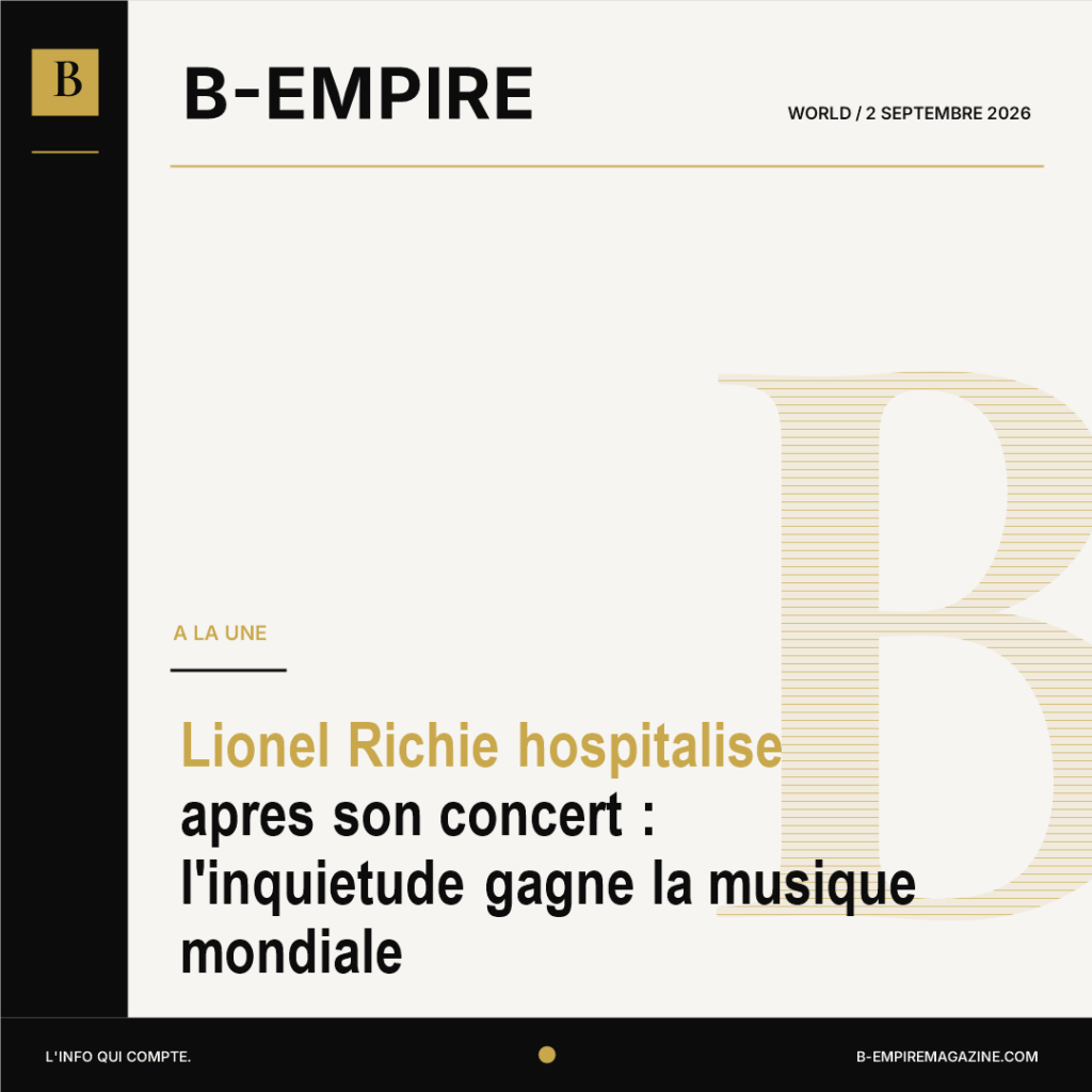 Lionel Richie hospitalise apres son concert : l'inquietude gagne la musique mondiale